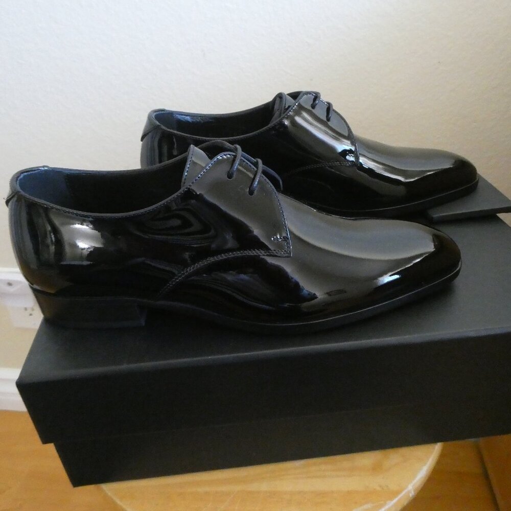 Saint Laurent Women Patent Leather Shoes Size 37.5 - Picture 7 of 10
